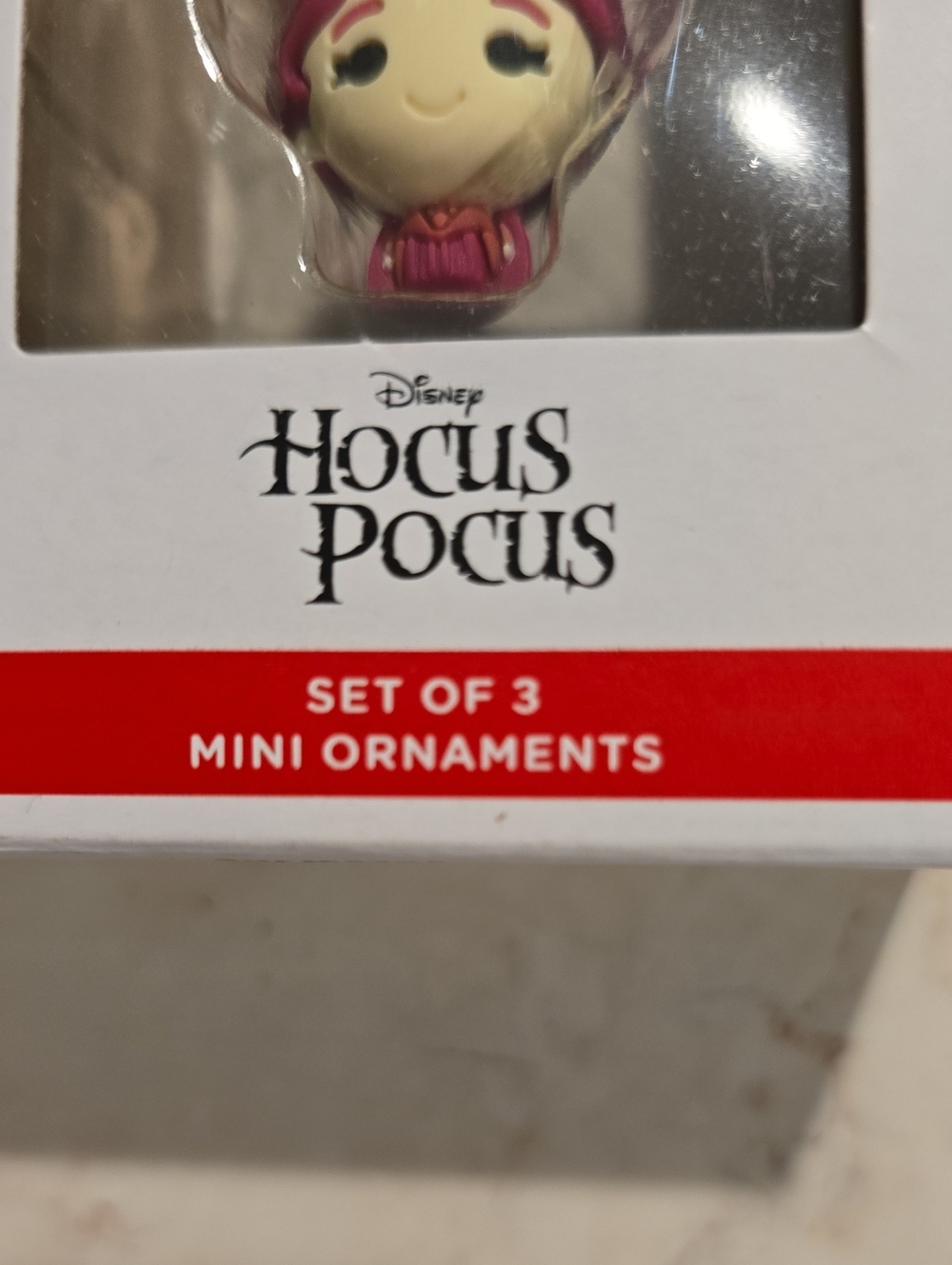 Disney Hocus Pocus Mini Ornament - Pink Set (3)